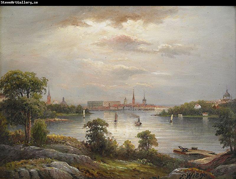 Ernfried Wahlqvist Stockholm from Stora Essingen